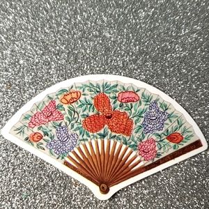 ART WATERPOOF Sticker Shade Fan